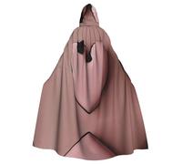 MROWYC Pure pink base Patterned Capes - Halloween Carnival Cosplay Costumes, Capes Transform into Party Focus
