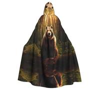 MROWYC rebuke Patterned Capes - Halloween Carnival Cosplay Costumes, Capes Transform into Party Focus