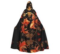 MROWYC Spinning Goldfish Print Capes - Halloween Carnival Cosplay Costumes, Capes Transform into Party Focus