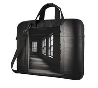 MROWYC Stylish Glimpses 13 inch prints laptop crossbody bag, dual-purpose business briefcase, large capacity storage