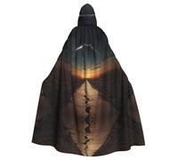 MROWYC The boundary of nothingness Print Capes - Halloween Carnival Cosplay Costumes, Capes Transform into Party Focus