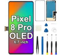 MrR.OMW OLED for Google Pixel 8 Pro 5G Screen Replacement with Frame