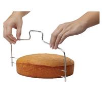 Mrs. Anderson’s Baking Adjustable 2-Wire Layer Cake Cutter Leveler, Stainless Steel, 13-Inches x 6.5-Inches