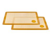 Mrs. Anderson’s Baking Non-Stick Silicone Half-Size Baking Mat, 11.625-Inch x 16.5-Inch, Set of 2