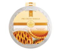 Mrs. Anderson's Baking 104 Harold Import Co Pie Crust Shield, Aluminum, Clear