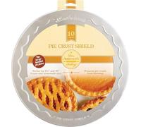 Mrs. Anderson's Baking 109 Crust Protector Shield, Fits 9.5 10-Inch Pie Plates, Aluminum, Silver