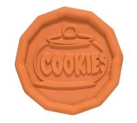 Mrs. Anderson's Baking Brown Sugar Saver, Sugar Cookie Design, Natural Terracotta, Keeps Brown Sugar Softer