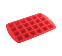 Mrs. Anderson's Baking Mini Brownie Pan Baking Mold, Non-Stick European-Grade Silicone, Makes 24 Mini Brownies