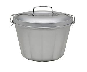 Mrs. Anderson's Baking Non-Stick Steamed Pudding Mold with Lid, 1.6-Liters