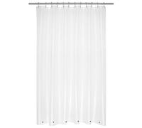 Mrs Awesome Extra Long Shower Curtain Liner with 6 Magnets 72 x 84 inch, Frosted PEVA 8G Heavy Duty Thick Plastic Shower Curtain, Waterproof, 72x84, Frost