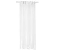 Mrs Awesome Small Stall Shower Curtain Liner 36 x 72 inch, PEVA 8G Thick & Heavy Duty, 3 Bottom Magnets, Waterproof, 36x72, Frost