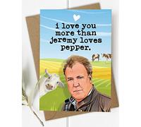 Mrs Best Paper Clarksons Farm Anniversary Card, for Farmer Wife or Husband, Funny Partners Birthday Farmer Card, Boyfriend Valentines Day, A6