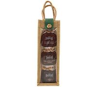 Mrs Bridges 3 Jar Luxury Chutney Collection Natural Jute Hamper Gift Bag. Gourmet Scottish Sun Dried Tomato & Balsamic Chutney, Pear, Apple & Ginger Chutney, Chilli Jam. Present Birthday Christmas