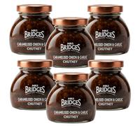 Mrs Bridges - Caramelised Onion & Garlic Chutney - 100g - Pack of 6