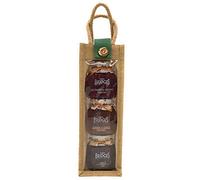 Mrs Bridges Gourmet Hamper Jute Bag -Beetroot & Orange Chutney ,Ginger and Chilli Chutney and Chilli Jam. Ideal for Anniversary’s, Mothers day and Birthdays.