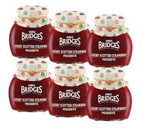 Mrs Bridges - Luxury Scottish Strawberry Preserve - 340g - Pack of 6
