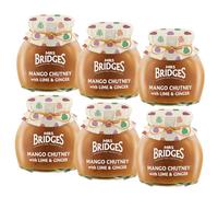 Mrs Bridges - Mango Chutney with Lime & Ginger - 290g - Pack of 6