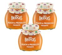 Mrs Bridges - Peach & Prosecco Preserve - 340g - Pack of 3