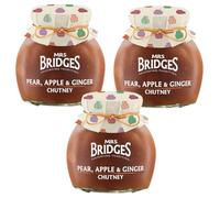 Mrs Bridges - Pear, Apple and Ginger Chutney - 290g - Pack of 3