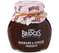 Mrs Bridges Rhubarb and Ginger Preserve, Pack of 6