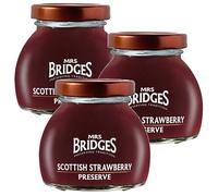 Mrs Bridges - Scottish Strawberry Preserve - 113g - Pack of 3