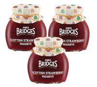 Mrs Bridges - Scottish Strawberry Preserve - 340g - Pack of 3