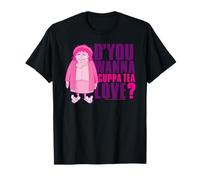 Mrs Brown's Boys D'You Wanna Cuppa Tea Love Cartoon Mammy T-Shirt