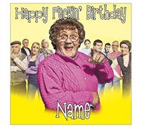 Mrs Browns Boys Inspired Edible Icing Cake Topper Precut - Personalised (2. Square 7.5inch)