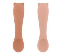 Mrs. Cat Baby Spoons - Set of 2 Pink one size
