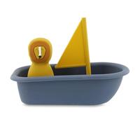 Trixie Bath Toy Sailboat - Mr. Lion | Floating Bath Time Fun for Babies & Toddlers | Safe & Durable | Water Play Toy for Kids