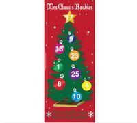 MRS CLAUS BAUBLES FUN CHRISTMAS BINGO FLYERS 100 SHEETS BINGO TICKETS