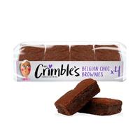 Mrs Crimbles Double Chocolate Brownies 190 g (Pack of 3)