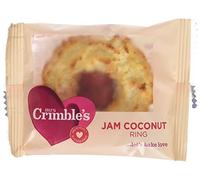 Mrs Crimbles Individual Jam Coconut Rings 40 g (Pack of 24)