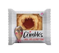 Mrs Crimble's Jam Coconut Ring Single Serve (24 Pack)