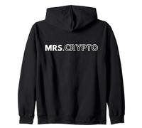 Mrs. Crypto Matching Cryptocurrency Blockchain Husband Wife Zip Hoodie