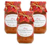 Mrs Darlington's Boozy Blood Orange Marmalade with Orange Liqueur - 340g - Pack of 3