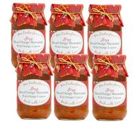 Mrs Darlington's Boozy Blood Orange Marmalade with Orange Liqueur - 340g - Pack of 6