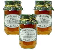 Mrs Darlingtons Bucks Fizz Marmalade - Christmas Gold Tie - 340g - Pack of 3