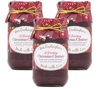 Mrs Darlingtons Christmas Chutney - Gold Tie - 312g - Pack of 3