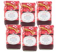 Mrs Darlingtons - Redcurrant & Rosemary Jelly with Gin - Christmas - 212g - Pack of 6