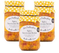 Mrs Darlington's Spicy Sweetcorn Relish - 300g - Pack of 3
