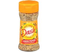 Mrs Dash Lemon Pepper Seasoning - Salt Free Seasoning Blend - Kosher Certified Mixed Spice, 71g
