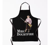 Mrs. Doubtfire Fun Graphic s- Cool s For Men- Mens Design- Running Women Customize Grill Aprons for Kitchen BBQ Chef