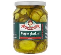 Mrs Elswood Burger Gherkins 670g - Pack of 2