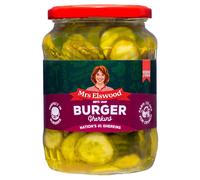 Mrs Elswood Burger Gherkins 670g ( Pack of 6 )