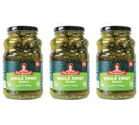 Mrs Elswood Catering Whole Sweet Gherkins 2.5kg - (Pack of 3)