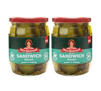 Mrs Elswood Sweet Cucumber Sandwich Slices (540g) - Pack of 2