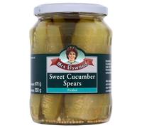 Mrs Elswood Sweet Cucumber Spears (670g) - Pack of 6