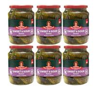 Mrs Elswood Sweet & Sour Cucumbers (670g) - Pack of 6