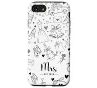 Mrs. Est. 2026 Bachelorette Party Wedding Day Case for iPhone SE (2020) / 7/8